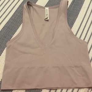 Athleta cropped tank